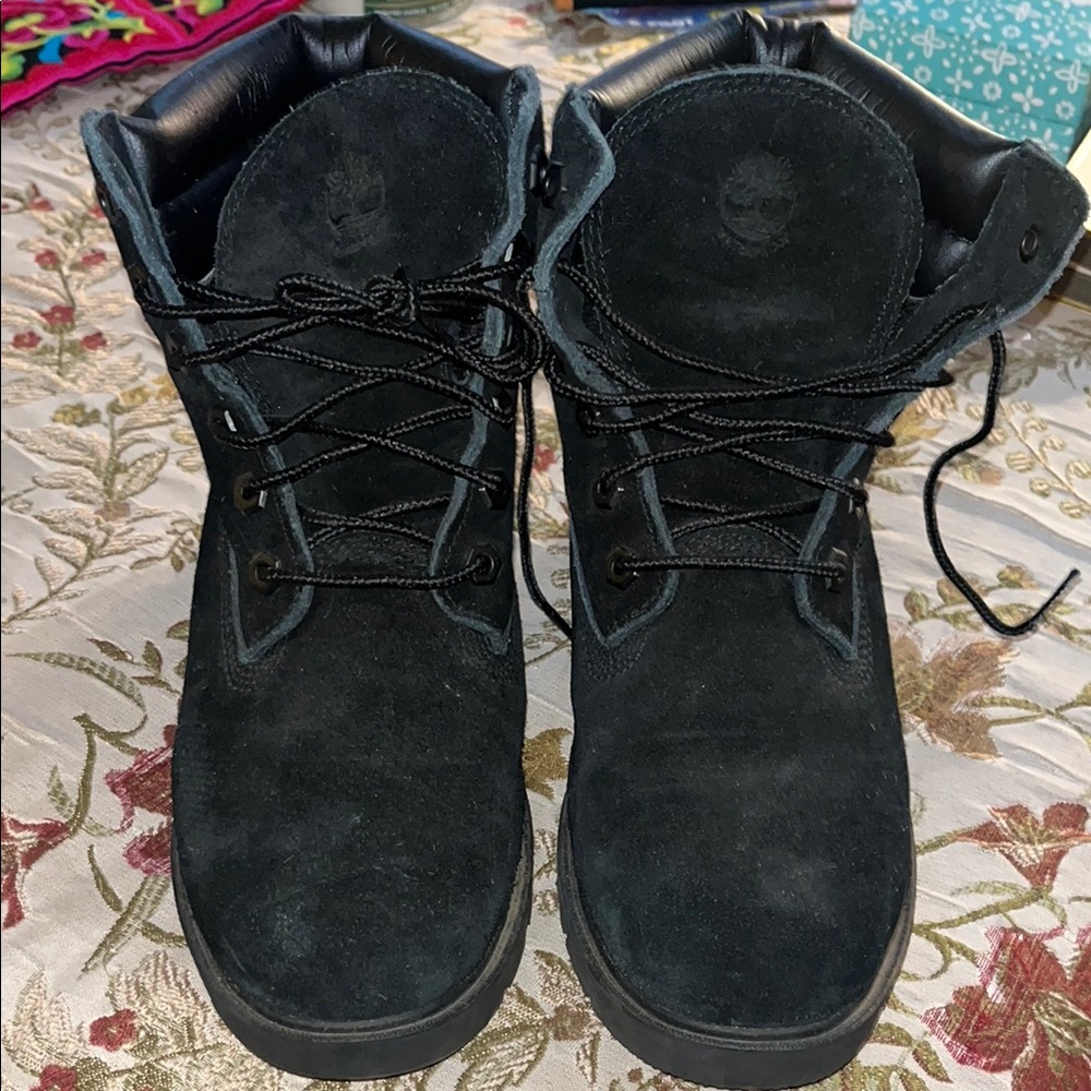 Timberland Women Black Boots